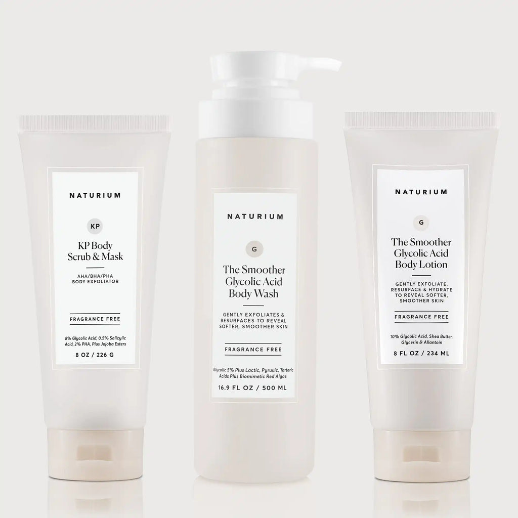the-glycolic-acid-body-bundle-l1 NATR_KPScrub_SmootherBodyWash_SmootherLotion_Bundle_ecomm.webp